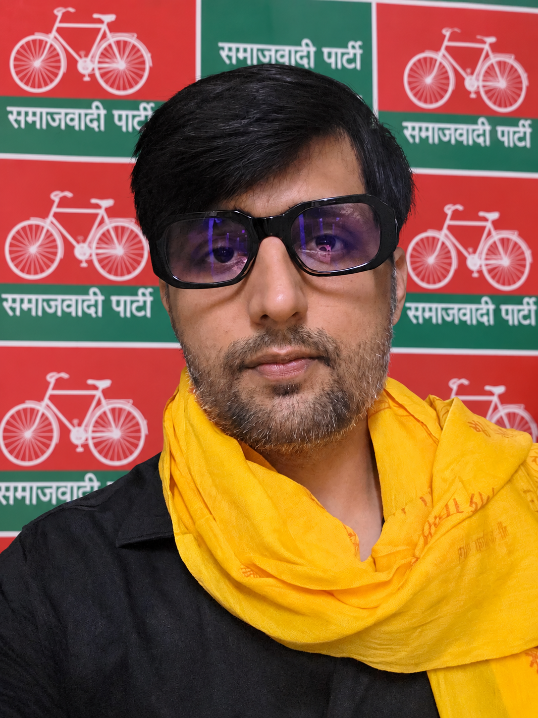 Portrait of Akash Shukla, Samajwadi Party leader